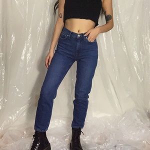 HIGH WAISTED CARHARTT WIP DENIM JEANS